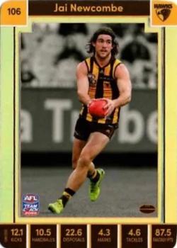 2023 AFL TeamCoach - Gold #106 Jai Newcombe Front